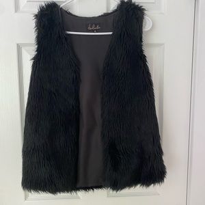Talula - Faux Fur Vest - X-Small
